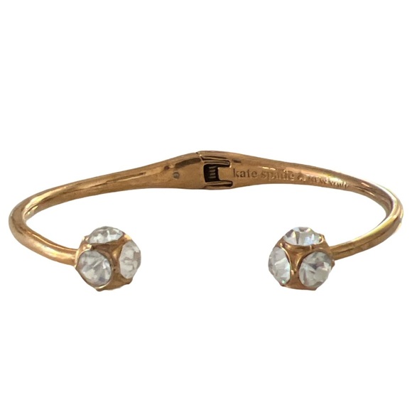 KATE SPADE • Gold Lady Marmalade Cuff Bracelet - Picture 1 of 7